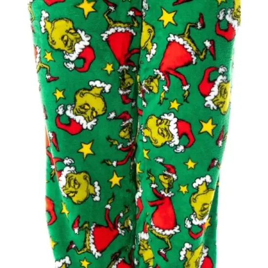 Dr. Seuss The Grinch Who Stole Christmas Matching Family Pajama Sets image {2}