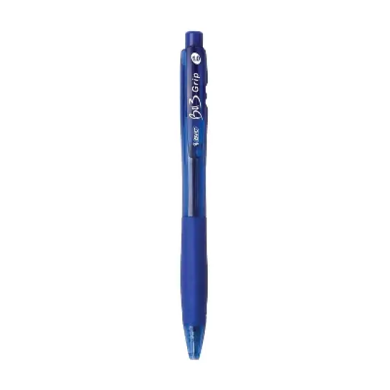 Bic BU3 Retractable Ballpoint Pen Bold 1.0mm Blue Dozen BU311BE image {3}