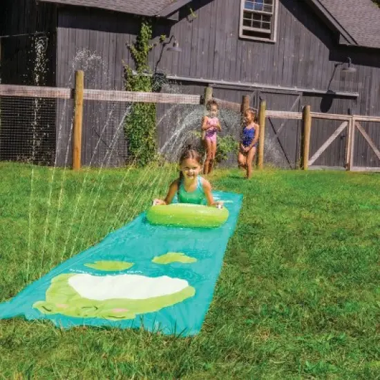BigMouth Inc. Squishmallows Lawn Water Slide - Wendy the Frog image {3}