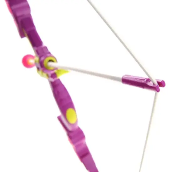 Insten Bow and Arrow Playset with Lights, Arrows, Quiver & Target, Toys for Kids, Pink image {5}