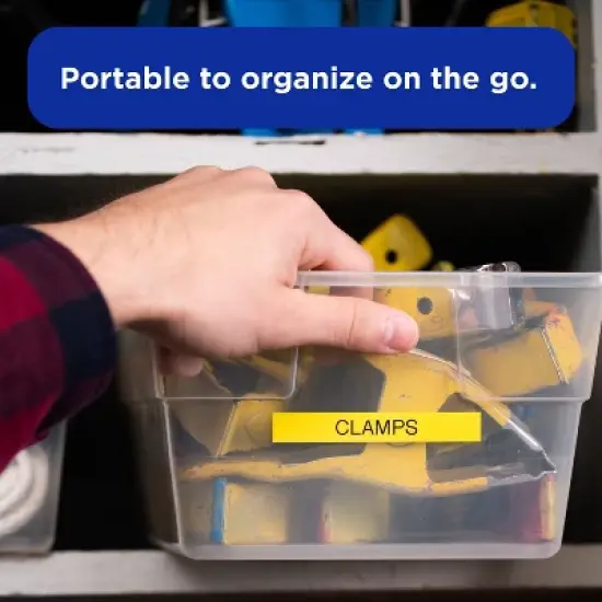 Brother P-touch PT-H110 Handheld Label Maker: Portable, White, No Wireless, AAA Battery, Microsoft Windows Compatible image {3}