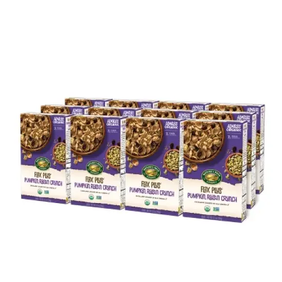 Nature's Path Organic Pumpkin Raisin Crunch Cereal 12pk/147.6z image {6}