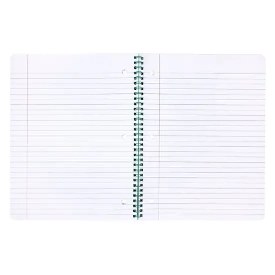 Lena + Liam Subject Notebook Soccer Ball in Corner of Field, School Supplies image {2}