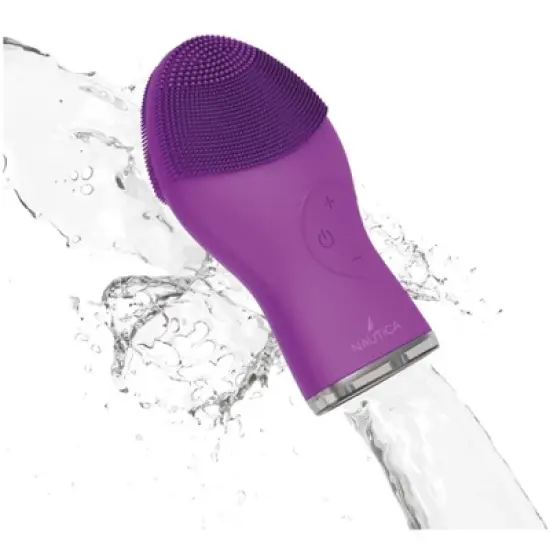 Nautica PC120 Sonic Facial Cleansing Brush Made with Ultra Hygienic Soft Silicone, Waterproof and Rechargeable Face Scrub Brush for Men & Women image {11}
