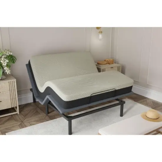 PAGED Firm Mattress Gel Comfort Mattress with Removable, Anti-Microbial Cover for Comfortable Sleep image {3}