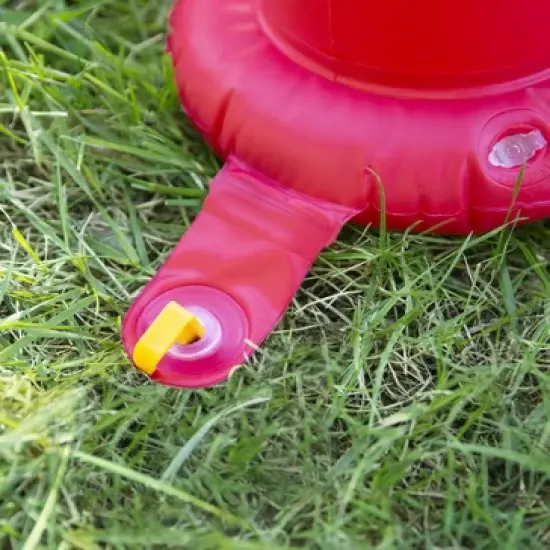 HearthSong Kids' Jumbo 4-Foot Inflatable 4-in-a-Row Sorting and Strategy Game with Board and 30 Balls image {7}