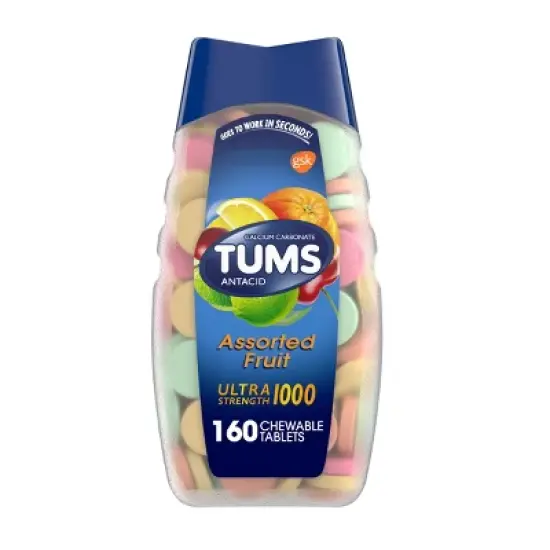 Tums Ultra Strength Assorted Fruit Antacid Chewable Tablets image {14}