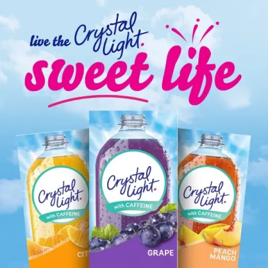 Crystal Light On the Go Grape Energy Drink Mix - 10pk/0.11oz Stix image {7}
