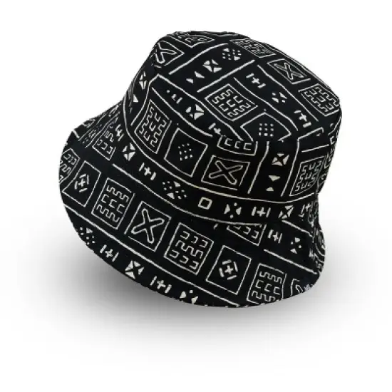 The Wrap Life | Satin Lined Printed Bucket Hat image {9}