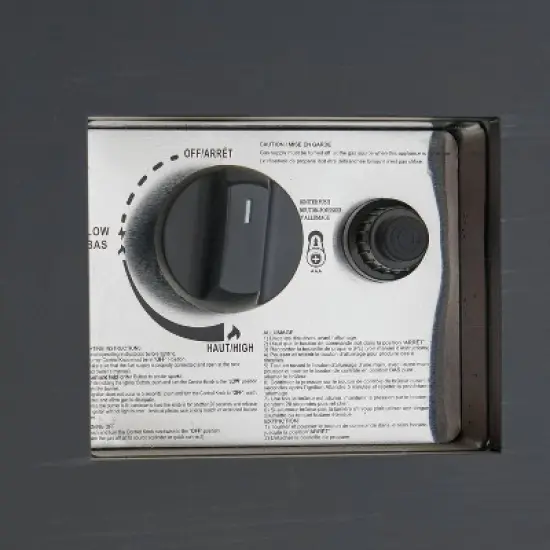 Wellington Outdoor 50000 BTU Rectangular Fire Pit Dark Gray - Christopher Knight Home image {8}