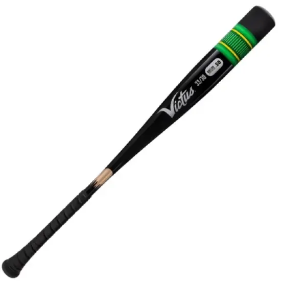 2025 Victus Vibe Black Pencil -3 BBCOR Baseball Bat - VCBVIBPB image {2}