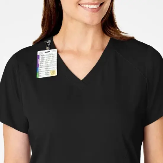 Wink PRO Women's 4 Pocket V-Neck Scrub Top image {4}