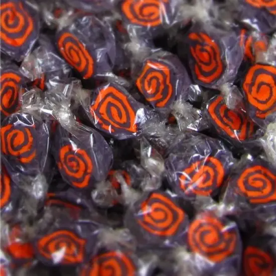 Halloween Black and Orange Cream Taffy Chews by It's Delish image {2}