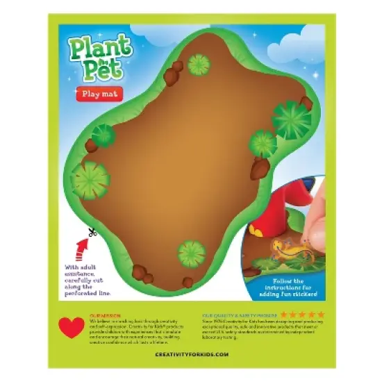 Creativity for Kids Self Watering Plant Pet Dinosaur Garden Art Kit image {12}