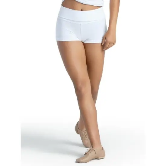 Capezio Women's Team Basics Fold-Over Boyshort image {3}