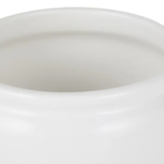 Design Imports Dark Green Ceramic Cookie Jar image {8}