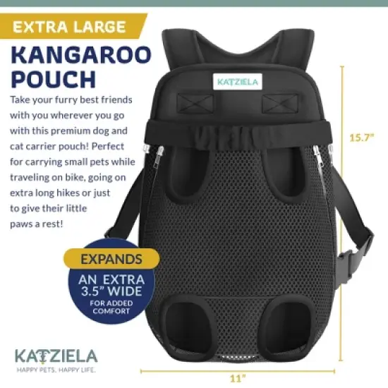Katziela Kangaroo Pouch Front Sling Harness image {6}