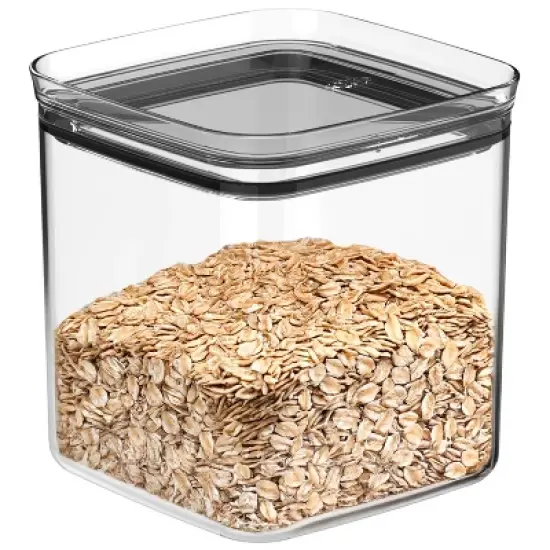 OU Airtight Food Storage Container 9.7 Cup, BPA Free, Clear Plastic Food Storage Container with Leak Proof Lid, Stackable Kitchen Organizer image {13}