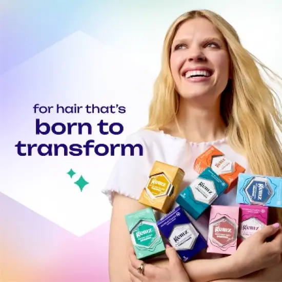 gemz Restore Shampoo, Perfect Air Dry, Color Safe - 5ct/0.3oz image {8}