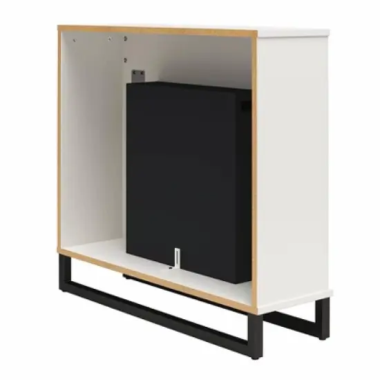 Faris Fireplace Mantel White - Room & Joy image {5}