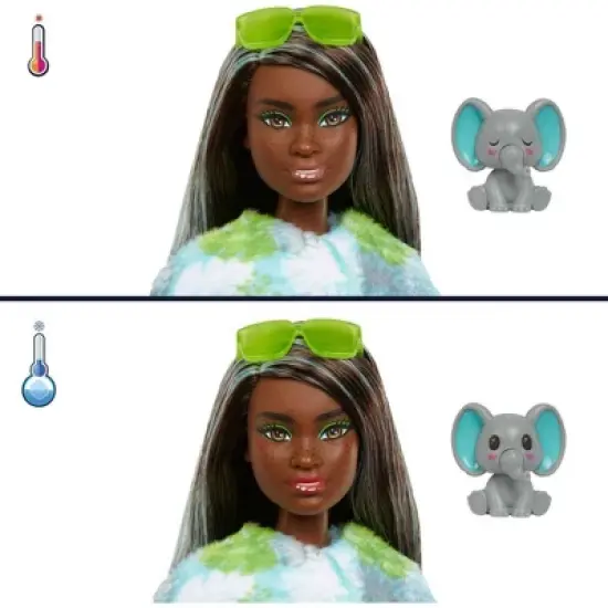 Barbie Cutie Reveal Jungle Series Elephant Doll image {2}