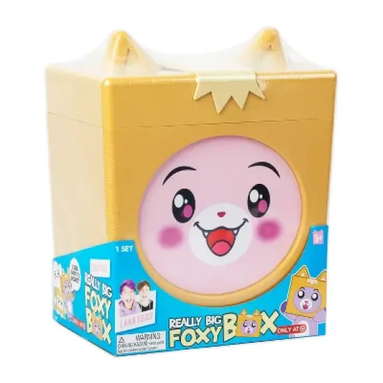 LankyBox Really Big Foxy Mystery Box Set (Target Exclusive): Includes Plush, Stickers & Figures, Educational Creativity image {3}