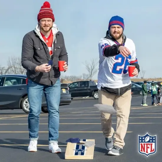 NFL Dallas Cowboys 1'x2' Wood Cornhole Set image {5}