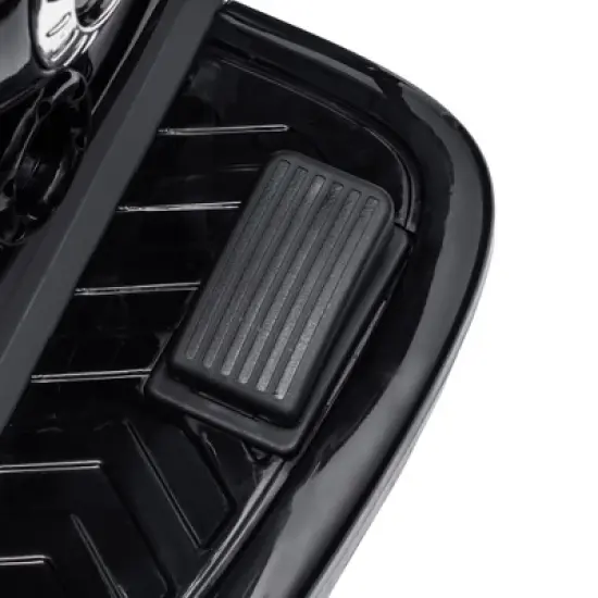 Qaba Electric Motorcycle for Kids, 3 Wheel 6V Battery Powered Motorbike w/ Headlights, Music, Forward & Reverse, Gray image {5}