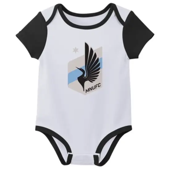 MLS Minnesota United FC Infant 3pk Bodysuit image {1}