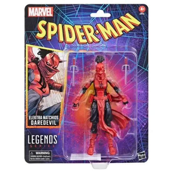 Marvel Spider-Man Legends Elektra Natchios Daredevil Action Figure image {1}