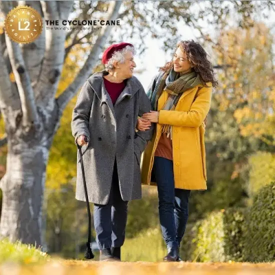 Cyclone Cane Maximum Grip for Every Step. Designed for All-Day Comfort. Built to Keep You Steady and Safe. Stability You can Trust, Anywhere You go. image {2}