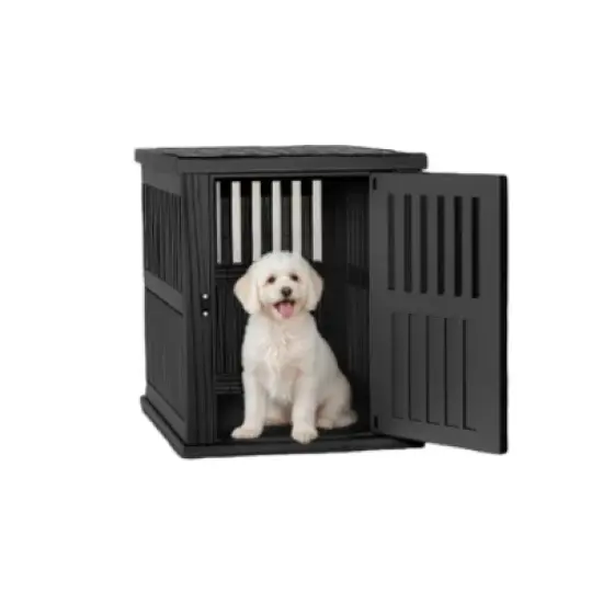 Decksplore Durable Dog Crate Furniture with Lockable Door,Dog House Indoor for Small Medium Large Dogs image {12}