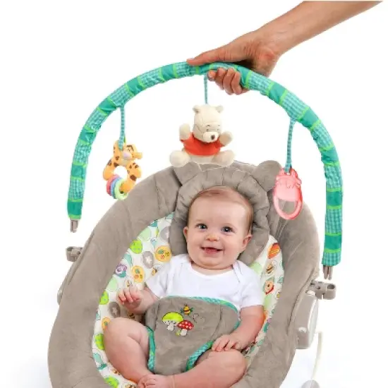 Bright Starts Winnie the Pooh Dots and Hunny Pots Baby Bouncer image {4}