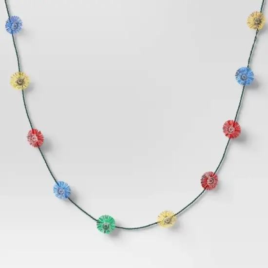 20ct Christmas Tinsel Lights Multi-Colored with Green Wire - Wondershop&trade; image {2}