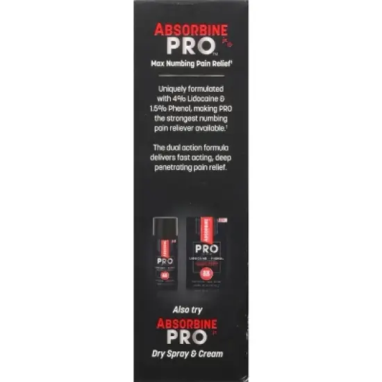 Absorbine Pro Roll On Deep Penetrating Max Strength Pain Relievers 2.5 oz image {3}