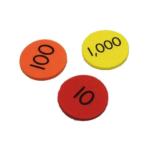 Sensational Math Class Set Place Value Discs, 1500 Discs image {2}