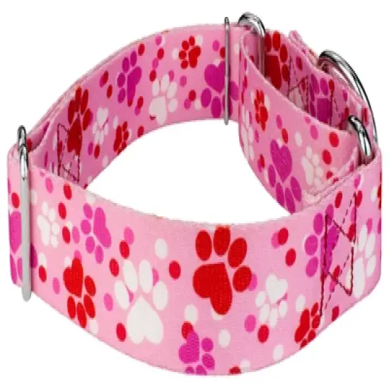 Country Brook Petz 1 1/2 Inch Puppy Love Martingale Dog Collar image {4}