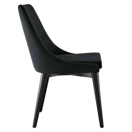 Set of 2 Viscount Accent Performance Velvet Dining Chairs - Modway image {2}