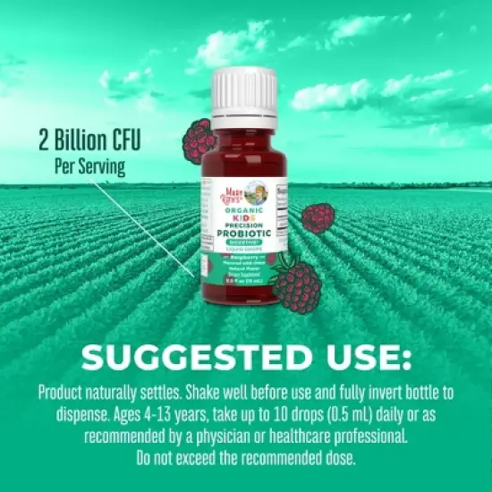 MaryRuth's Organic Kids Precision Probiotic Digestive Liquid Drops image {2}