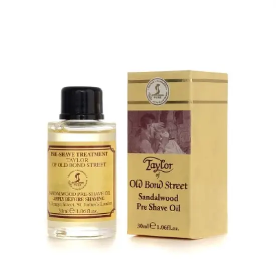 Taylor of Old Bond Street Sandalwood Pre Shave Oil image {1}