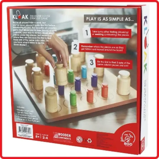 ROO GAMES Kloak: Strategy Board Game for Kids and Adults image {4}