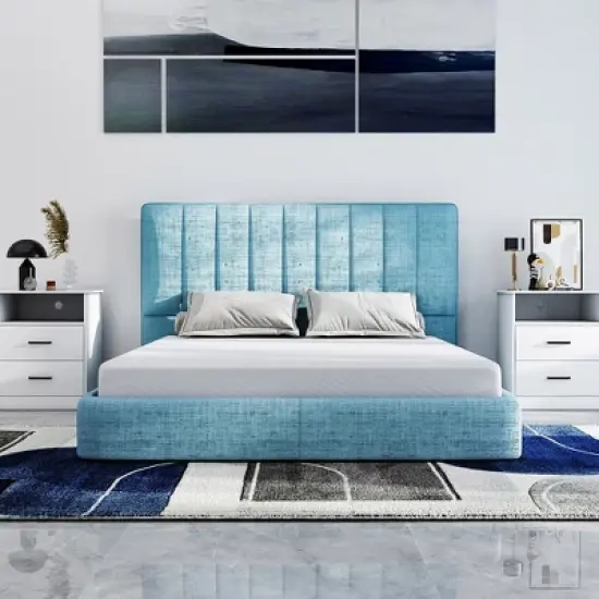 Resenkos Twin Size Memory Foam Mattress in a Box, 2"" Gel Green Tea AeroFusion Memory Foam, 6" Flex Support Base, Foam Soft Touch,  8" image {10}