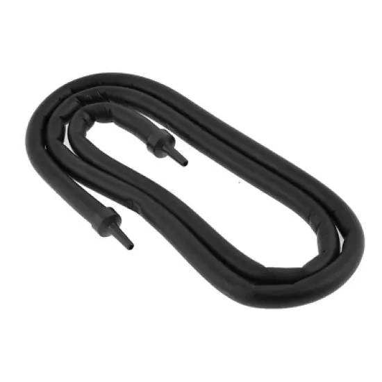 Unique Bargains Aquarium Pond Rubber Flexible Pipe Tube Air Curtain Bubble Black 35.4" Long image {1}