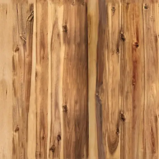 Wood and Marble Accent Table Natural - Threshold&trade; image {4}