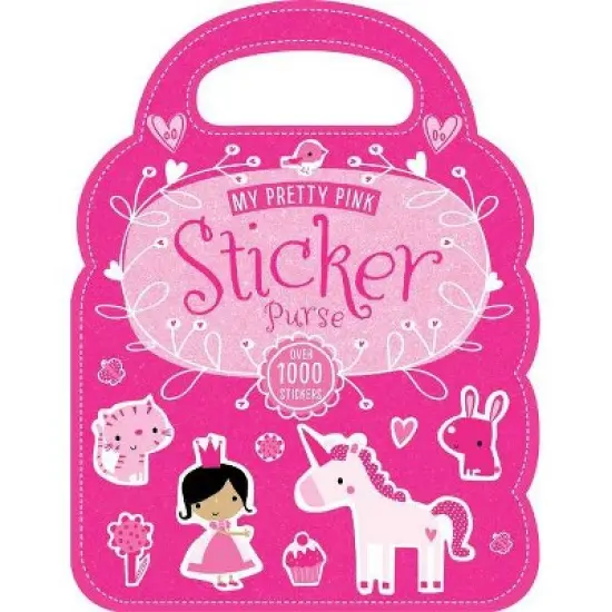 My Pretty Pink Sticker Purse - by  Make Believe Ideas (Paperback) image {1}