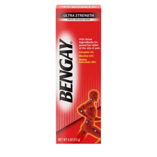 Bengay Ultra Strength Pain Relieving Cream  - 4oz image {8}
