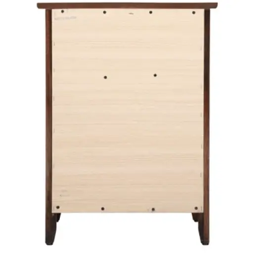 Passion Furniture Lzzy 1-Drawer Nightstand (25 in. H x 15 in. W x 19 in. D) image {3}