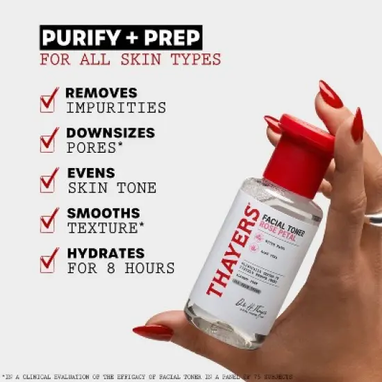 Thayers Natural Remedies Witch Hazel Alcohol Free Toner with Rose Petal image {3}