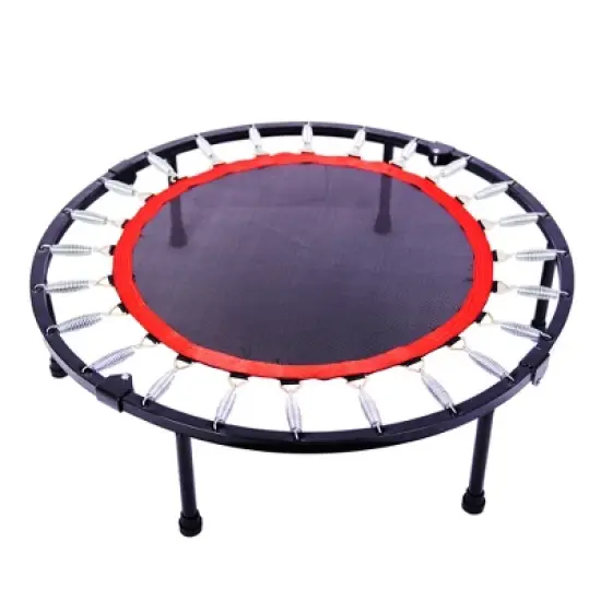 Jump Into Fun 40'' Fitness Tranpoline for Adults, Foldable Mini Rebounder Tranpoline, 330LBS Capacity Low-Impact Indoor Ourdoor Exercise Equipment image {8}