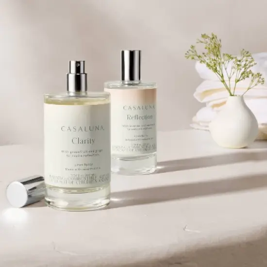 3.38 fl oz Reflection Core Linen Spray White - Casaluna&trade;: Coconut & Lavender Scented, Non-Powered Room Freshener image {1}